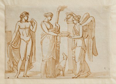 Bacchus, Diana and Victory by Bertel Thorvaldsen
